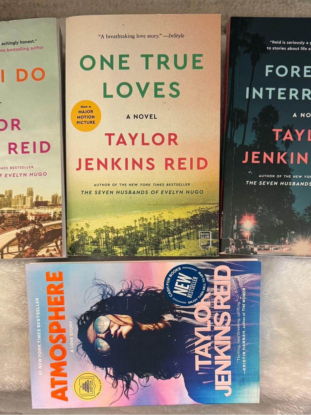 Set of 4 books - Taylor Jenkins Reid